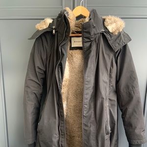 Babaton oskar parka black size small